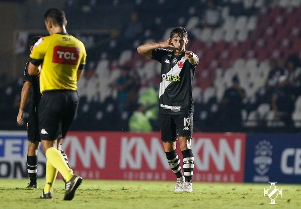 Foto: Rafael Ribeiro/CRVG | Matías Galarza projeta venda para ajudar o Vasco