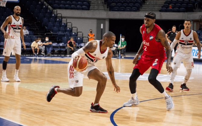 FIBA / fiba.basketball - Foto da partida entre São Paulo e Nacional pela BCLA