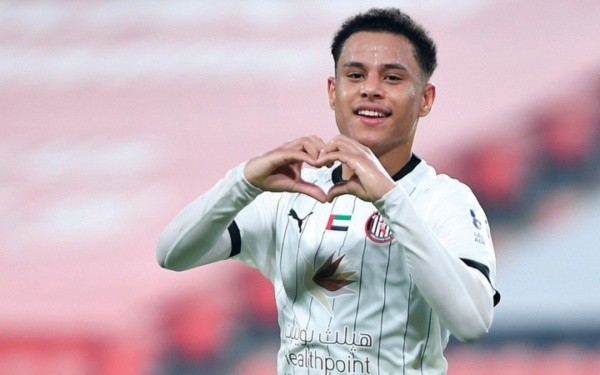 Foto: Divulgação/Al Jazira – Atacante Bruno Conceição é a grande estrela do Al Jazira. Possível confronto diante do Palmeiras só aconteceria na decisão