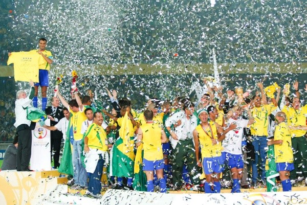 Alain Gadoffre / Onze / Icon Sport via Getty Images/ Seleção Brasileira campeã da Copa do Mundo 2022. 
