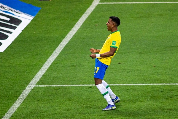 Foto: Alessandra Torres/AGIF – Rodrygo em ação pela Seleção Brasileira