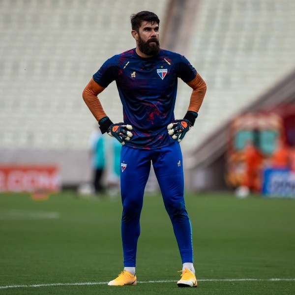 Foto: Pedro Chaves/AGIF -Fernando Miguel goleiro do Fortaleza
