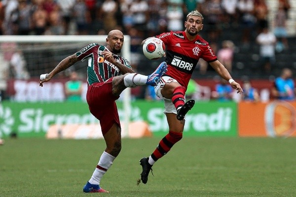 Foto: Flickr Oficial Fluminense FC/Lucas Merçon     Felipe Melo foi um dos melhores em campo diante do Flamengo