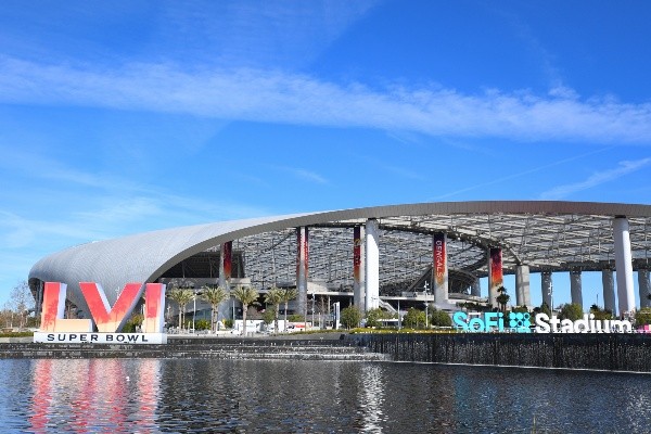 Brian Rothmuller/Icon Sportswire via Getty Images - SoFi Stadium, palco do Super Bowl 56