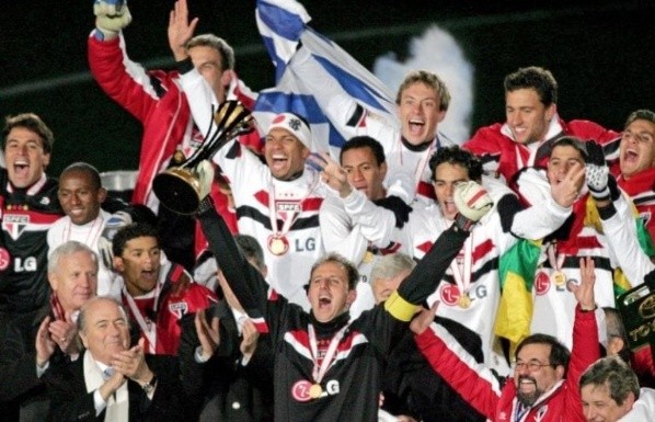 Arquivo Histórico do São Paulo Futebol Clube/ Tricolor paulista venceu o Liverpool em 2005 na final do Mundial de Clubes. 
