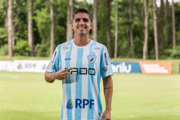 (Foto: Divulgação Londrina) Gustavo Blanco chega ao Londrina