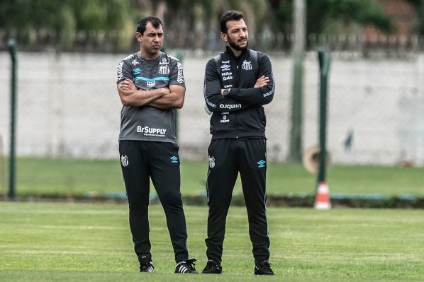 Foto: Flickr Oficial Santos FC/Ivan Storti     Carille é avisado sobre mudança em postura do Santos com jogadores em fim de contrato