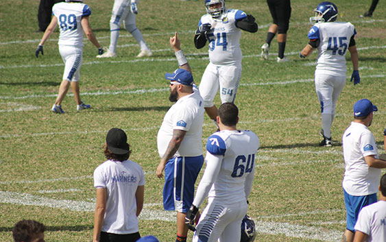 Foto Mariners/Divulgação - Lucas David em campo