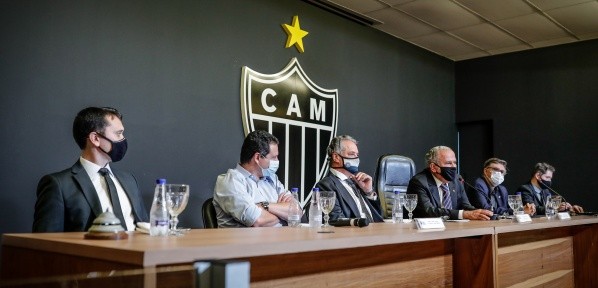 (Fotos: Bruno Cantini / Agência Galo / Atlético) Mauro Cezar critica postura do Atlético na Supercopa