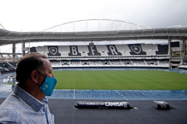 ( Foto: Vitor Silva/Botafogo.) John Textor fala sobre planos no Botafogo
