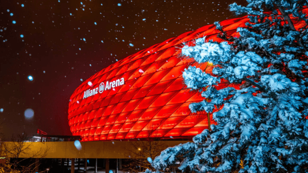 Imagem Bayern München - Allianz Arena, casa do Bayern, que irá sediar jogos da NFL