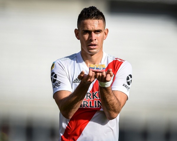Foto:Marcelo Endelli/Getty Images – Borré teve grande passagem no River onde trabalhou com Gustavo Grossi