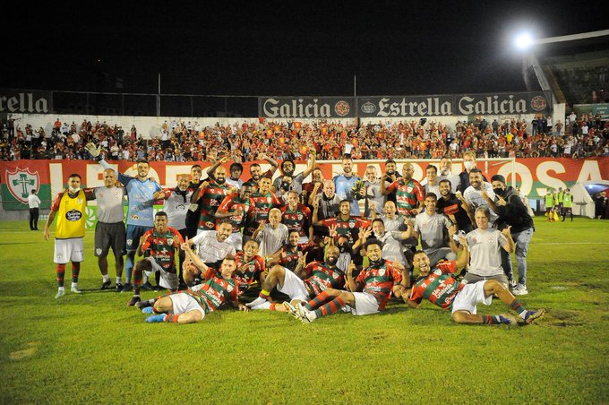 Portuguesa bateu o Juventus por 1 a 0 (Foto: Dorival Rosa/Portuguesa) Portuguesa bateu o Juventus por 1 a 0 (Foto: Dorival Rosa/Portuguesa)