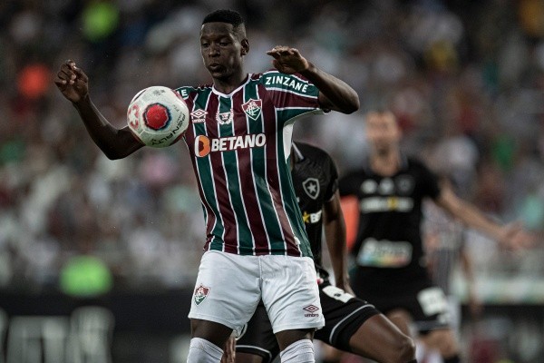 Jorge Rodrigues/AGIF. Luiz Henrique em partida pelo Fluminense.