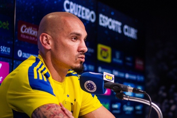 Foto: Gustavo Aleixo/Cruzeiro – Maicon não foi relacionado para duelo no Cruzeiro contra Sergipe pela Copa do Brasil