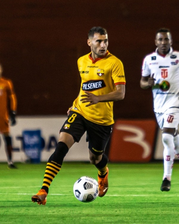 Emmanuel Martínez é um dos destaques do Barcelona-EQU - Foto: Divulgação/Twitter do Barcelona de Guayaquil