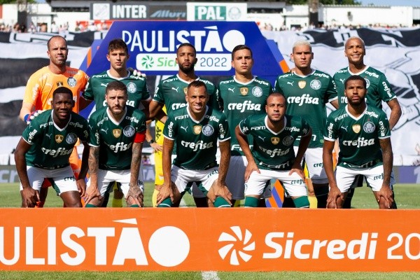 Diogo Reis/AGIF – Equipe titular do Palmeiras no duelo contra a Inter de Limeira pelo Paulistão 2022