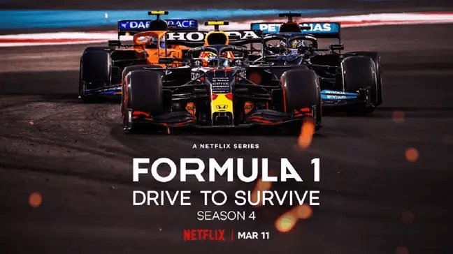 Foto Divulgação Netflix - Capa da quarta temporada de Drive to Survive