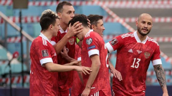 DIMITAR DILKOFF/AFP via Getty Images/ Futebol russo sofre as consequências da guerra contra Ucrânia; diversas retaliações já aconteceram