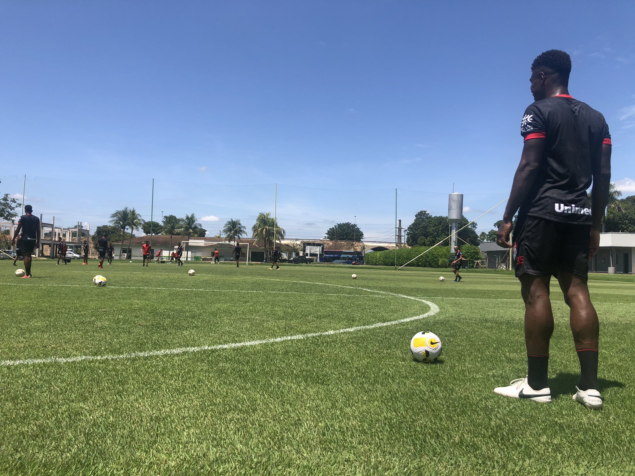 Bruno Corsino-ACG/ Treino do Atlético-GO antes do duelo pela Copa do Brasil. 