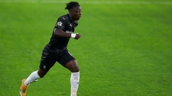 Mateo Villalba/Quality Sport Images/Getty Images/ Jérémy Doku no Rennes.