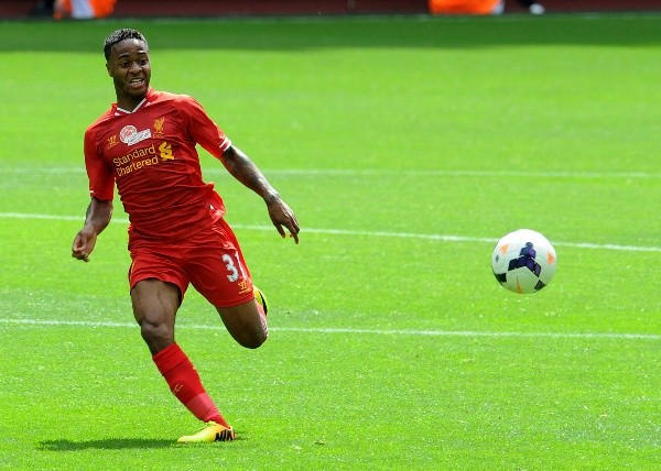 Foto:Andrew Powell/Liverpool FC – Sterling nasceu na Jamaica e defende a seleção da Inglaterra