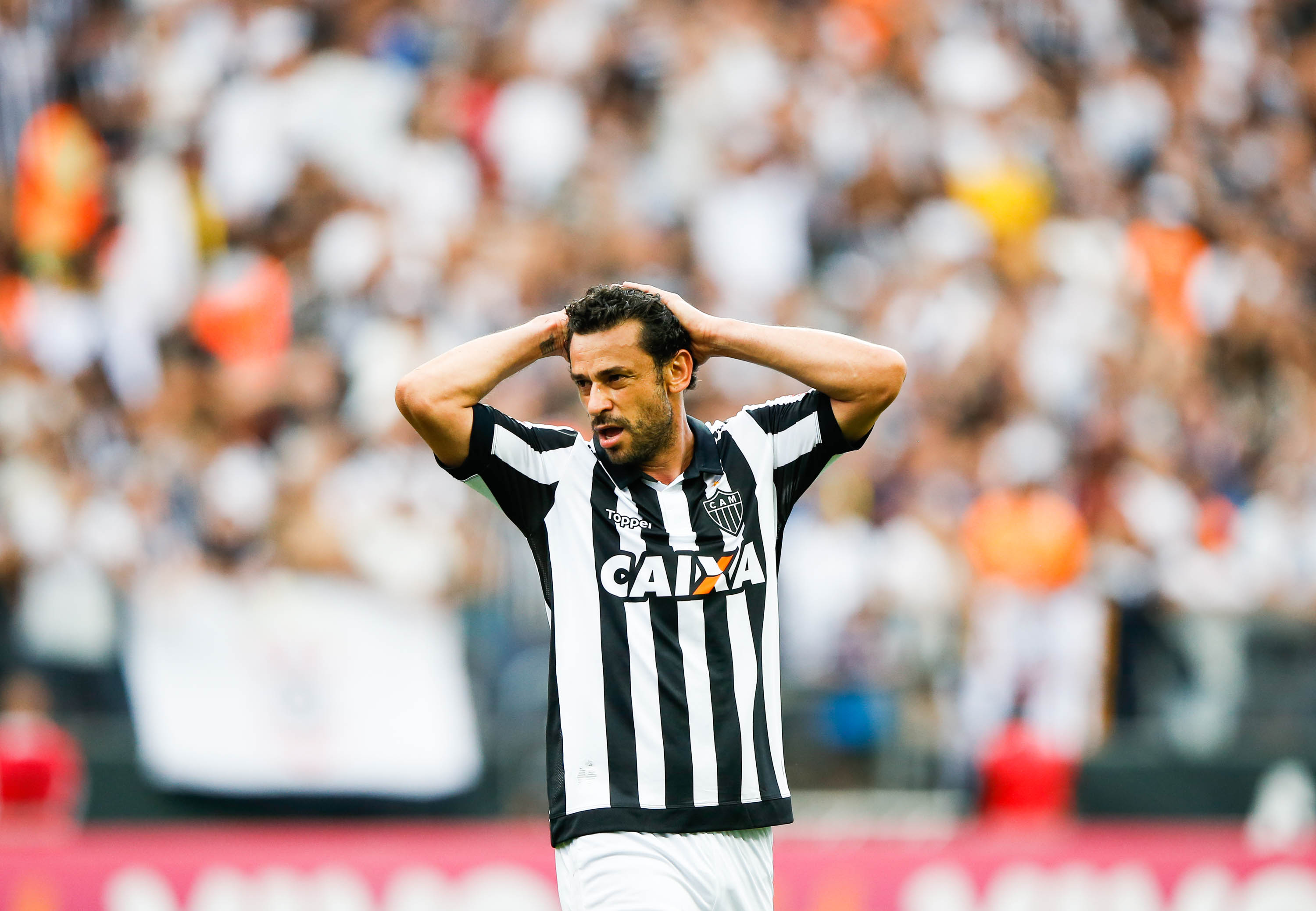 Foto: (Alexandre Schneider/Getty Images) - Ídolo no Fluminense, Fred já passou pelo Atlético Mineiro e pelo Cruzeiro