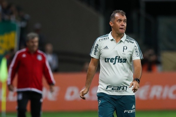 Marcello Zambrana/AGIF – Eduardo também comandou o Palmeiras em 2017
