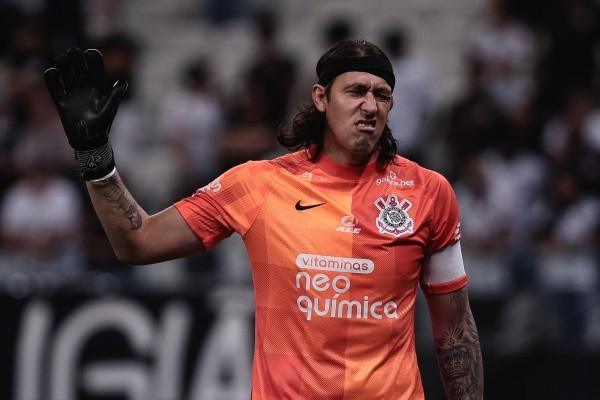 Cássio está sendo criticado pela torcida do Corinthians (Foto: Ettore Chiereguini/AGIF)