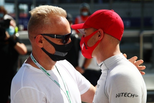 Joe Portlock - Formula 1/Formula 1 via Getty Images - Dmitry e Nikita Mazepin