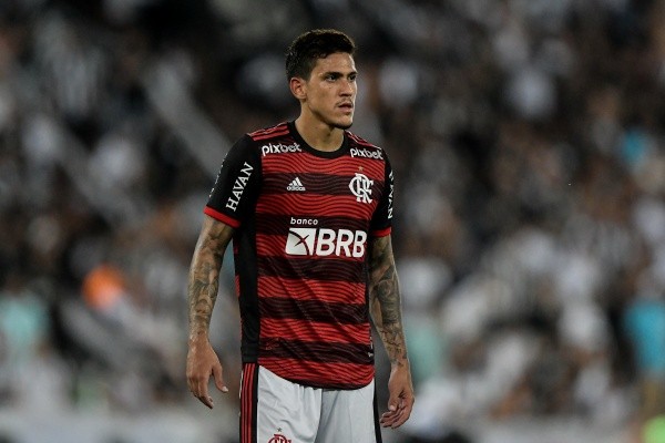 Thiago Ribeiro/AGIF/ Pedro, do Flamengo, despertou o interesse do Palmeiras. 