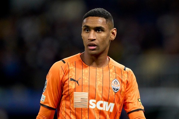 Foto:Diego Souto/Quality Sport Images/Getty Images – Tetê vem fazendo sucesso no Shakhtar, mas guerra pode fazer atacante voltar ao Brasil