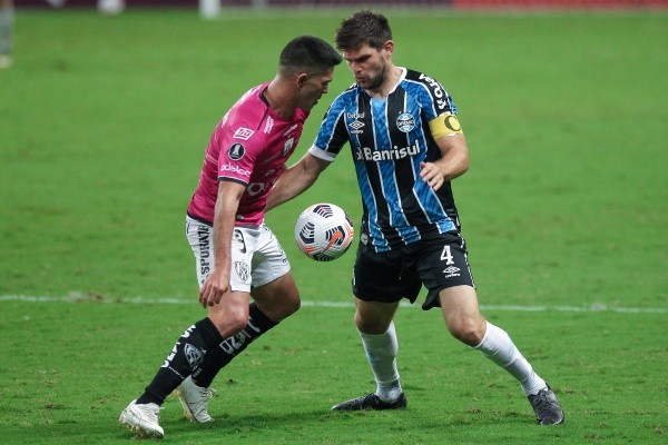 Brian Montenegro em sua passagem pelo IndepedienteDel Valle