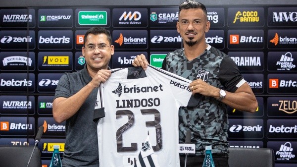 Lindoso projeta rápida adaptação ao elenco - Foto: Felipe Santos / Ceará SC