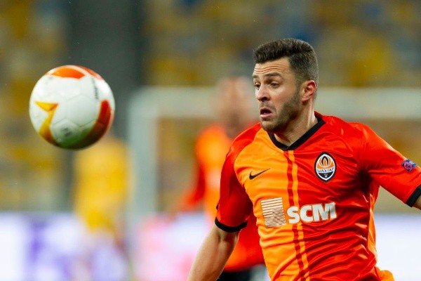 Stanislav Vedmid/DeFodi Images via Getty Images/ Júnior Moraes em campo. 