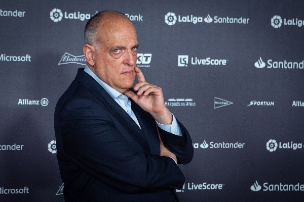 Foto: Pablo Cuadra/Getty Images | Tebas explicou o interesse da La Liga na criação de um liga nacional no Brasil