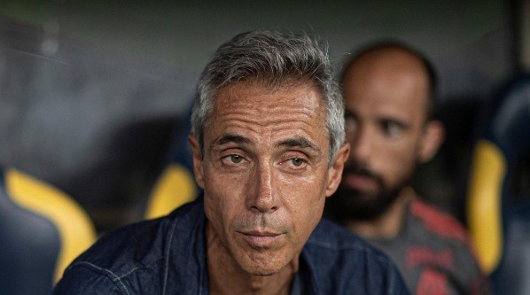 Paulo Sousa defendeu Andreas após partida do Flamengo (Foto: Jorge Rodrigues/AGIF)