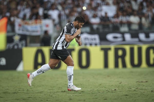 (Foto: Pedro Souza / Atlético) Hulk está perto de alcançar a meta de Arrascaeta no Mineirão