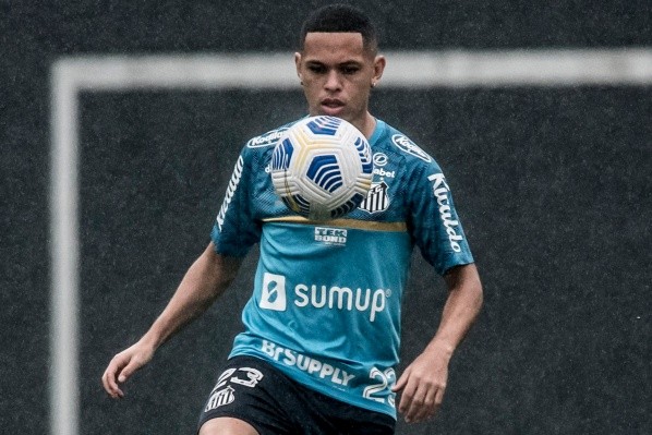 Foto: Ivan Storti/Santos FC – Marcos Guilherme (foto) também está fora dos planos de Fabián Bustos