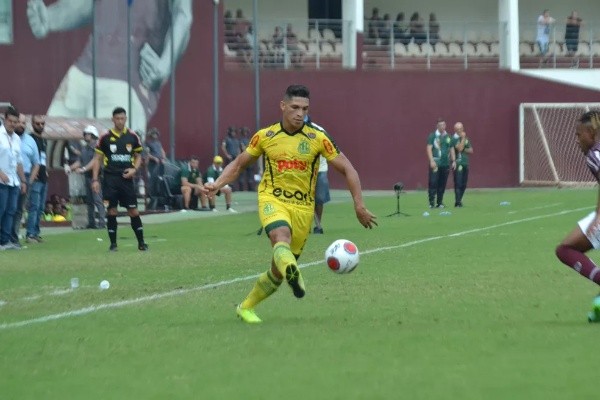 Foto:Marcos Freitas/Agência Mirassol | Rodrigo Ferreira será jogador do Grêmio até dez/22