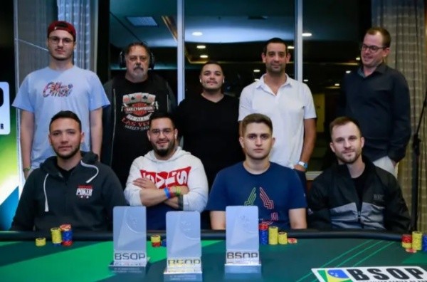 Mesa final PLO Turbo KO (Foto: BSOP)