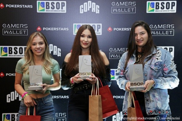 Pódio Evento Ladies (Foto: Luis Bertazini/BSOP)