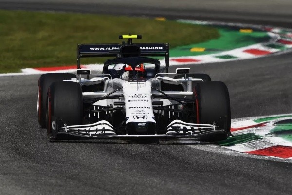 Getty Images/ Pierre Gasly na AlphaTauri. 