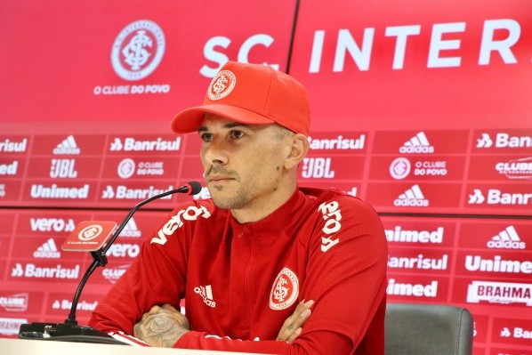 Cuesta: sem clima no Beira-Rio - Foto: Ricardo Duarte/Internacional