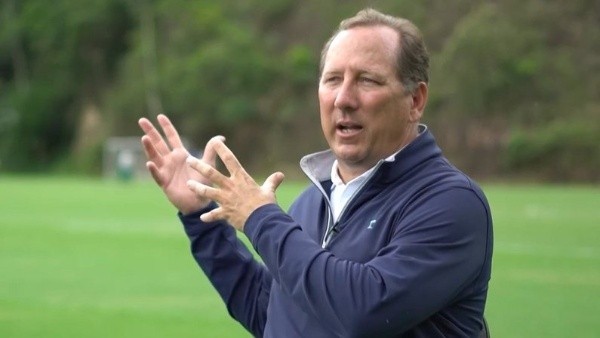 Reprodução/ SporTV/ John Textor em entrevista. 