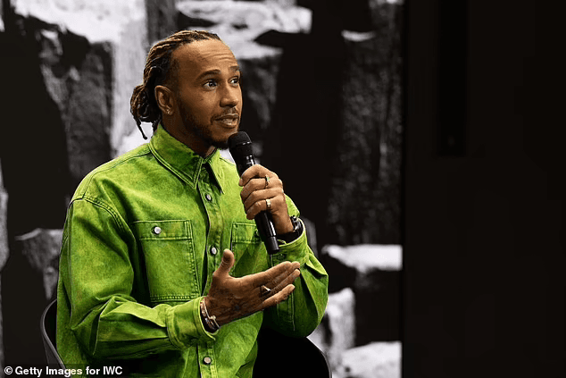 Foto Getty Images - Lewis Hamilton durante evento no último fim de semana