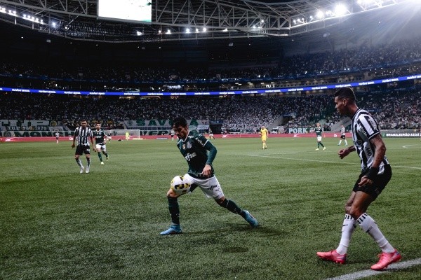 Ettore Chiereguini/AGIF/ Palmeiras em campo pelo Brasileirão. 