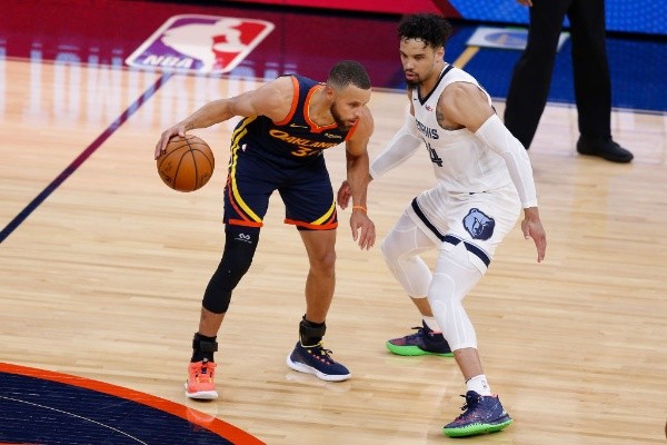 Lachlan Cunningham/Getty Images/ Golden State Warriors x Memphis Grizzlies. Lachlan Cunningham/Getty Images/ Golden State Warriors x Memphis Grizzlies.