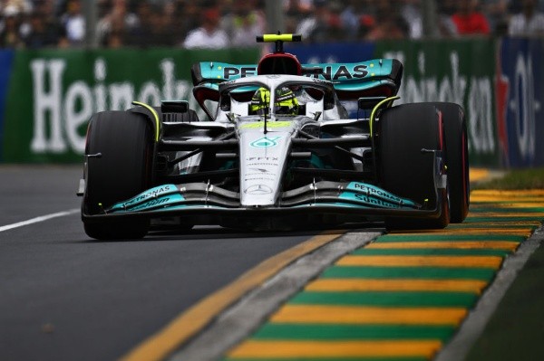 Mark Thompson/Getty Images/ Hamilton no GP da Australia. 