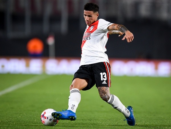 Enzo jogando no River - Marcelo Endelli/Getty Images
